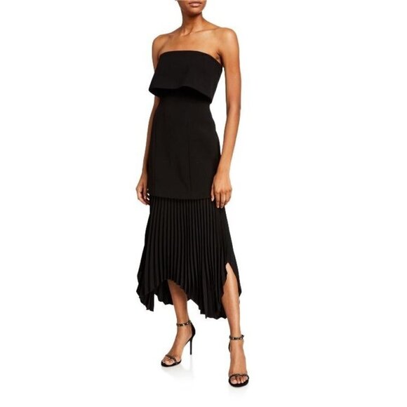 C/MEO COLLECTIVE Take Seriously Dress in Black Womens Long Maxi - Picture 14 of 14